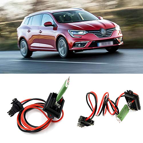 Entweg Resistor soprador de aquecedor, soprador de aquecedor, peças de reposição para Renault Grand