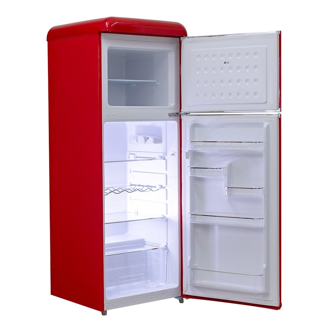 PYRAMIDEA MAMBO249R Double Door Refrigeratore Rosso 240 L - Dettaglio