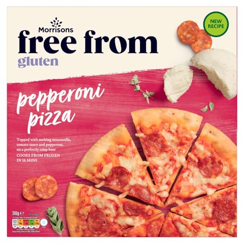 Morrisons Free from Pepperoni Pizza Gluten Free Pizza 310g