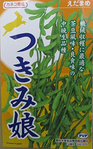 Amazon | カネコ種苗 つきみ娘 枝豆 200粒 EDAKN-124 | 野菜