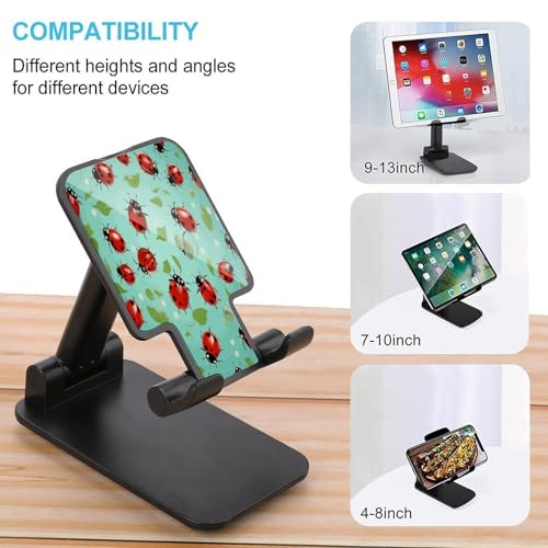 Support de téléphone de bureau réglable et pliable pour iPhone Android - 3