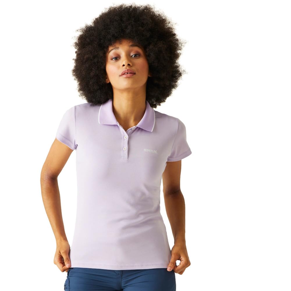 Regatta Womens Maverick V Quick Drying Wicking Polo Shirt