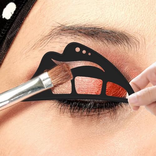 FP & AP Eye shadow stencil, guide wand eyeliner tool, eyeshadow shaping template tool, Eyeshadow eyetour tool for crease wing eyelash eyebrow, Multihole quick and easy eyeshadow applicator makeup aid