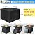 PatiosGuard Gas Fire Pit Table Cover Square 30 x 30 x 25 Inch - Waterproof 600D Heavy Duty Material, Windproof Designs, All Weather-Proof Protection for Patio Propane Firepits 30x30 / 28x28 Inch