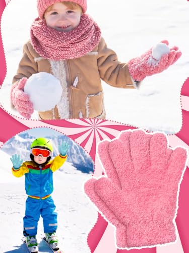 Image of Syhood 5 Pairs Kids Winter Gloves