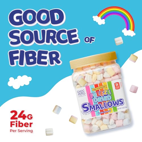 Choczero Freeze Dried Marshmallow Bits - Zero Sugar Marshmallows - Keto, Fun Shapes, Baking, Ice Cream And Cereal Topping thumb #5