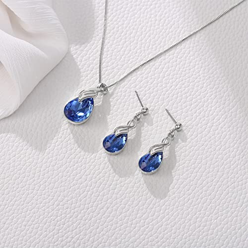 EleQueen Crystal Jewelry Set for Women - 61% Off $9.79 - Image 3