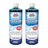 SpaChoice Pool Choice 2-2440-02 Liquid Flocculant Swimming Pool Clarifier, 1-Quart, 2-Pack