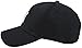 ShohaSheheza Men Women Fashion Baseball Cap, 100% Cotton Twill, Black, Unisex-Adults (Cotton, Black New)