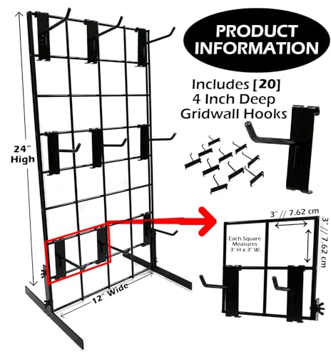 Snapklik.com : STORE FIXTURES DIRECT 2 Counter Top Gridwall Display ...