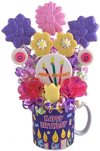 Birthday Wishes Lollipop Bouquet