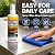 Finturo Greasekiller BBQ Grill Cleaner Spray, Grill Cleaner, Heavy Duty Grills Degreaser Spray, Removes Grease for BBQ Grate, Grills Lid,Stovetop,Oven,Range Hood