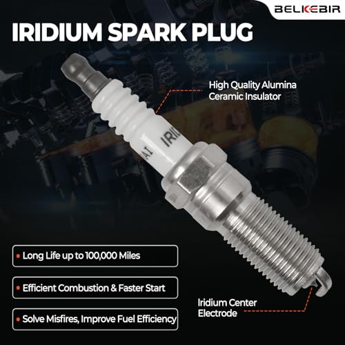 Image of Set of 6 Ignition Coil Packs & Iridium Spark Plugs Compatible with 3.5L V6 Turbo Ford F150 Expedition Explorer Flex Taurus Transit 150 250 350 HD, Lincoln MKS MKT Navigator Replace UF646 DG549 SP534