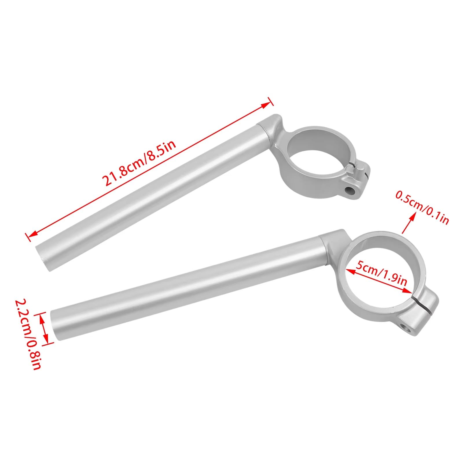 Supporto rialzo manubrio Compatibile Con Suzuki Per GSXR1000 K9