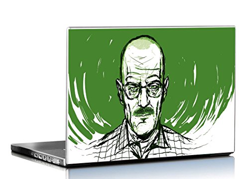 Image of PIXELARTZ Laptop Skins Breaking Bad Walter White 15.6 Inches Laptop Skins /Stickers for Dell-Lenovo-Acer-HP (6095)