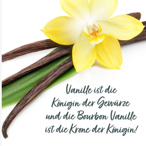 Echte Bourbon Vanilleschoten (75 Stk.) 100% natural aus Madagascar, Gourmet Premium Qualität 18-20cm, doppelt vakuumverpackt, frisch, direkt vom Vanille-Bauern