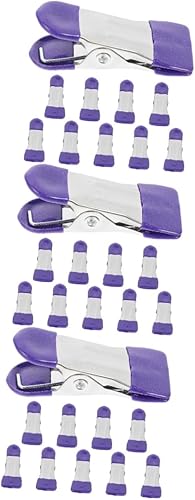 NOLITOY 30 pinzas para ropa, pinzas de piscina, pinzas para sillas de playa, clips para toallas, perchas de metal, pasadores de ropa para