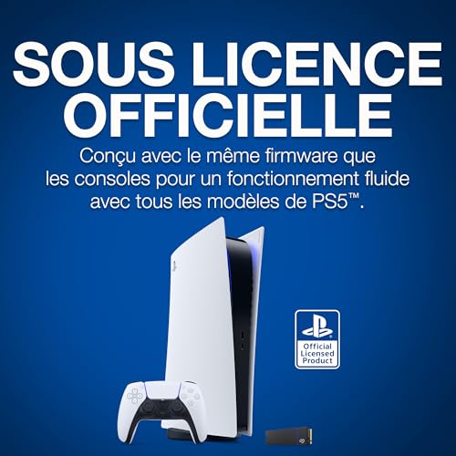 Seagate Game Drive PS5 NVMe .2 PCI Express 4.0 3D TLC Neuf - vue 9
