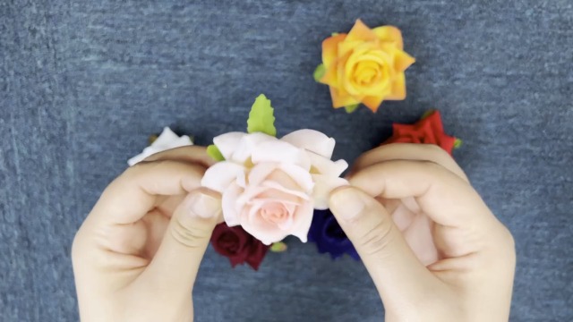 Fermaglio Per Capelli A Forma Di Rosa | Spilla Per Capelli Da Sposa | Accessorio Elegante Per Donne E Ragazze