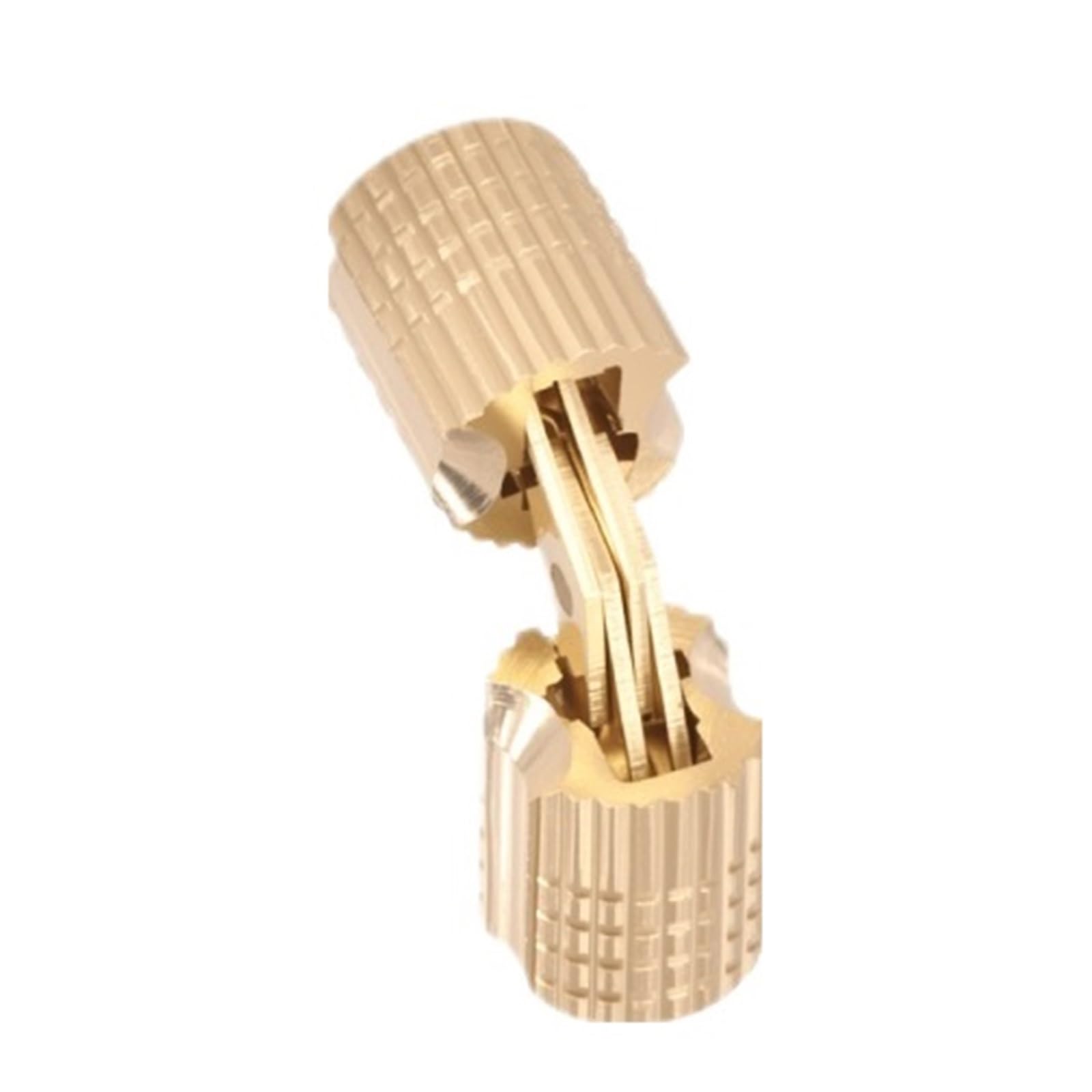 Sensumepb One Color 10Pcs 8Mm Hidden Brass Barrel Hinges, 180 Degree Concealed Hinges For Jewelry Box And Mini Furniture Hardware