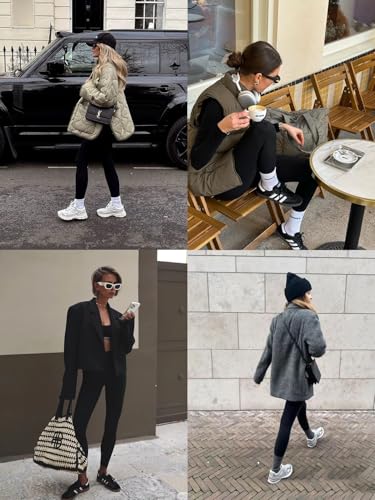 COOLOVER 2 Pack Leggings for Women - High Waisted Full Length Buttery Soft Yoga Pants for Workout Athletic Daily4