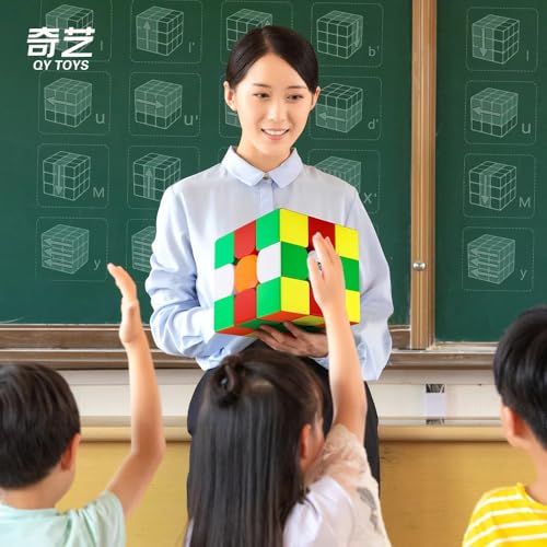 Image of HAWKISTER all ages Qiyi Warrior Plus 3X3 Big Speed Cube - 18.8Cm