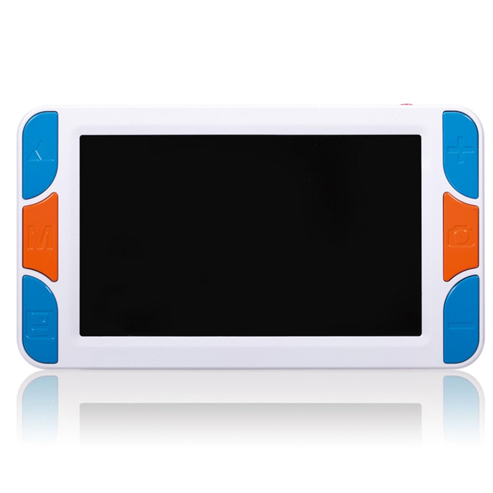 Lupa Digital electrónica Ayuda de Lectura portátil de 5.0 Pulgadas con Mango Plegable para Baja visión Daltonismo 3X-48X Veces Zoom 26Modos de Color