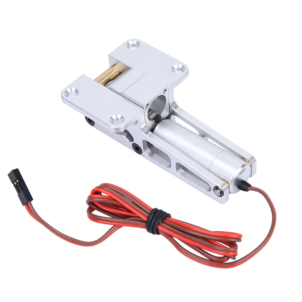 JP Hobby ER-120 Elektrisches Einziehfahrwerk, 27 x 80 x 22 mm/1,1 x 3,1 x 0,9 Zoll Legierung, elektrisch einziehbarer Controller für Starrflügelflugzeug-RC-Zubehör (Ausziehbare Basis + Controller)