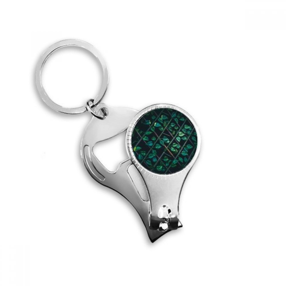 Porte-clés avec décapsuleur Dewdrop motif feuilles pour vos pique-niques et soirées d'été