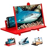 Effet de grossissement 3D HD : profitez d'une expérience visuelle immersive grâce à la technologie avancée de zoom optique qui agrandit l'écran de votre smartphone de 3 à 4 fois. La lentille acrylique avec filtre de lumière bleue protège vos yeux et réduit la fatigue lors de longues sessions de films ou de jeux.