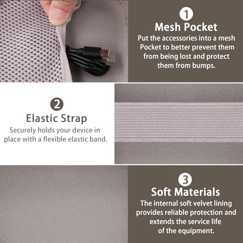 Image of for Bose New SoundLink Micro 2nd Gen Portable Bluetooth Speaker Hard Protective Case, Portable Travel Case with Carabiner (Sand) - co2CREA