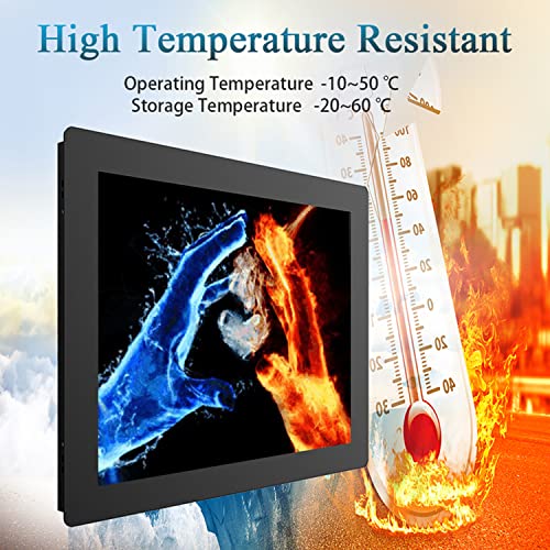 Image of 15 Inch Resistive Touch Screen Industrial All-in-one PC WiFi with LAN Win10 Pro (8GB RAM 128GB SSD, Core i3-7100U)