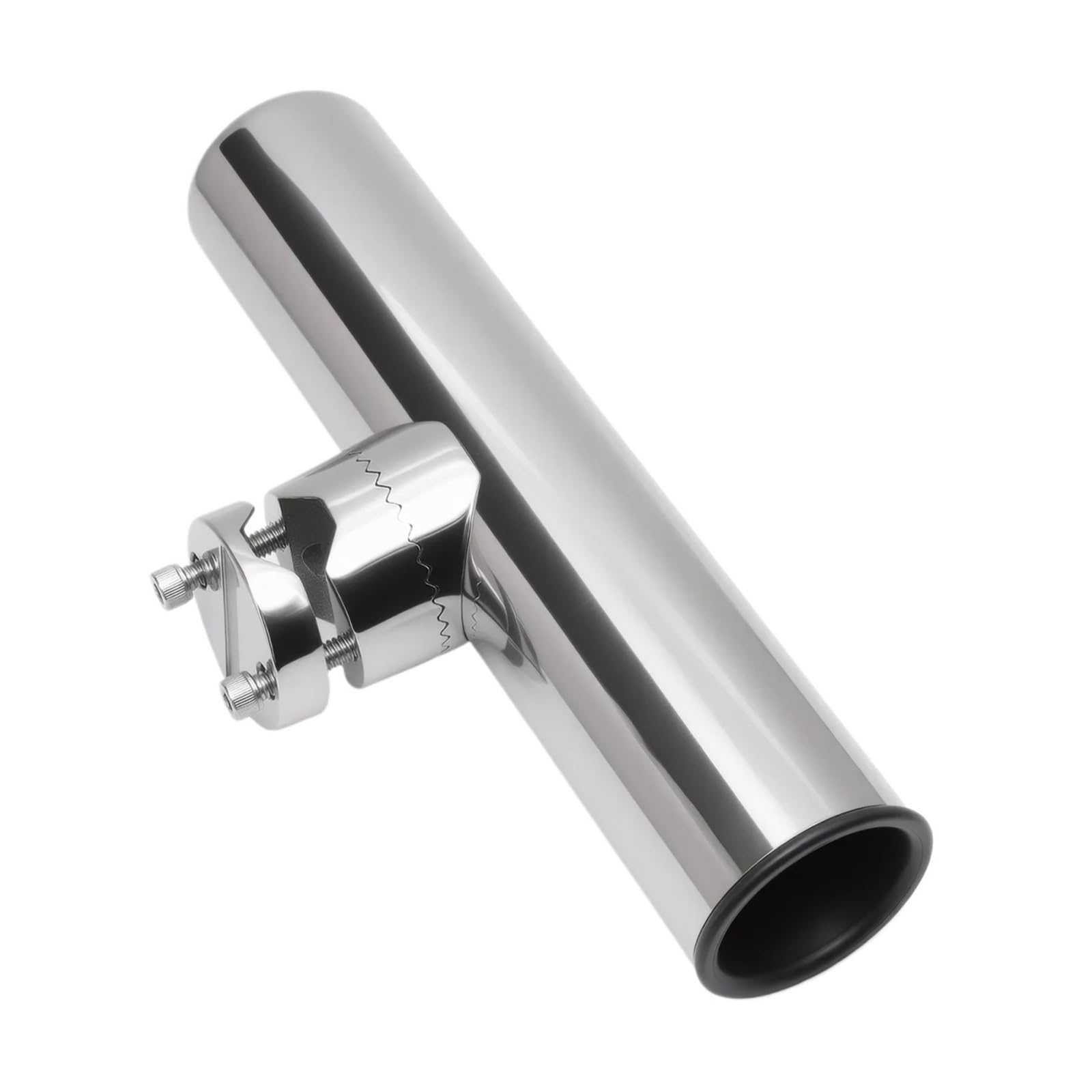 SUBLXPoten Stainless Steel Fishing Rod Holder Boat Accessories Fishing Rod Holder Supplies Marine Stainless Steel Pole Bracket