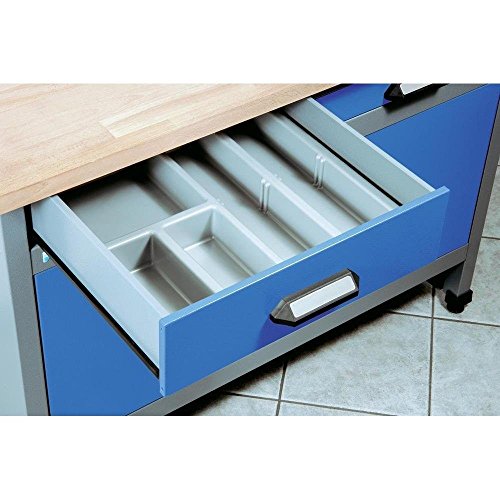 Küpper Schubladenunterteilung 955, Kunststoff, 43,5x43x6 cm, 5...