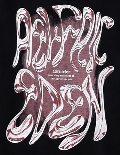 Aelfric Eden Womens Hoodies Oversized Graphic Hoodies Unisex Y2k Heavyweight Hoodie Pullover Trendy