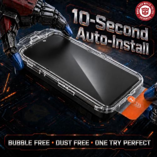 Transformers Licensed HD Screen Protector for iPhone 16 by Transformers - Used condition - Image 2