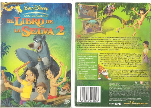 EL LIBRO DE LA SELVA 2 VERSION PARA LATINO AMERICA REGION 1 Y 4 [Audio CD]