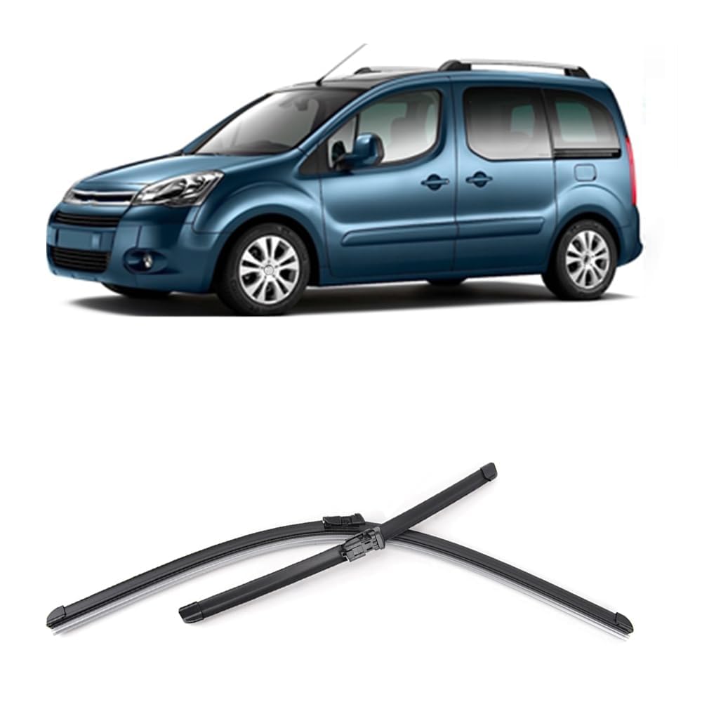 Essuie-Glace Avant pour Citroen Berlingo B9 2008-2018 26"+16"