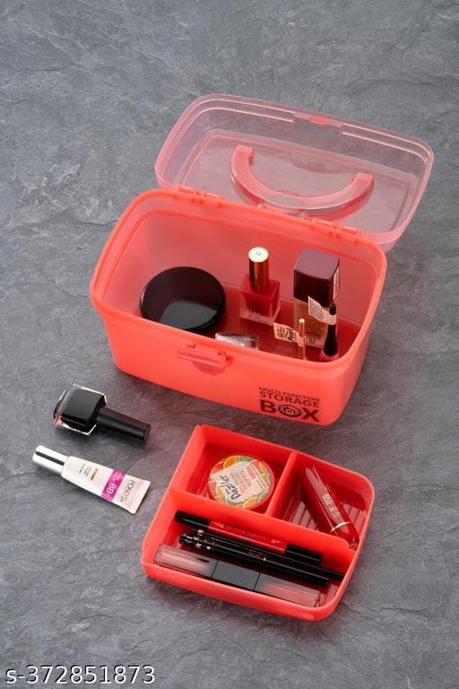 Image of Storage Box Medical Box Cabinet First Aid Medicine nizer Medicine Storage Bins Medicine Case Baby Plastic Storage Box Portable Multipurpose Plastice Storage Box Travel Stationery O (17 -P2691)