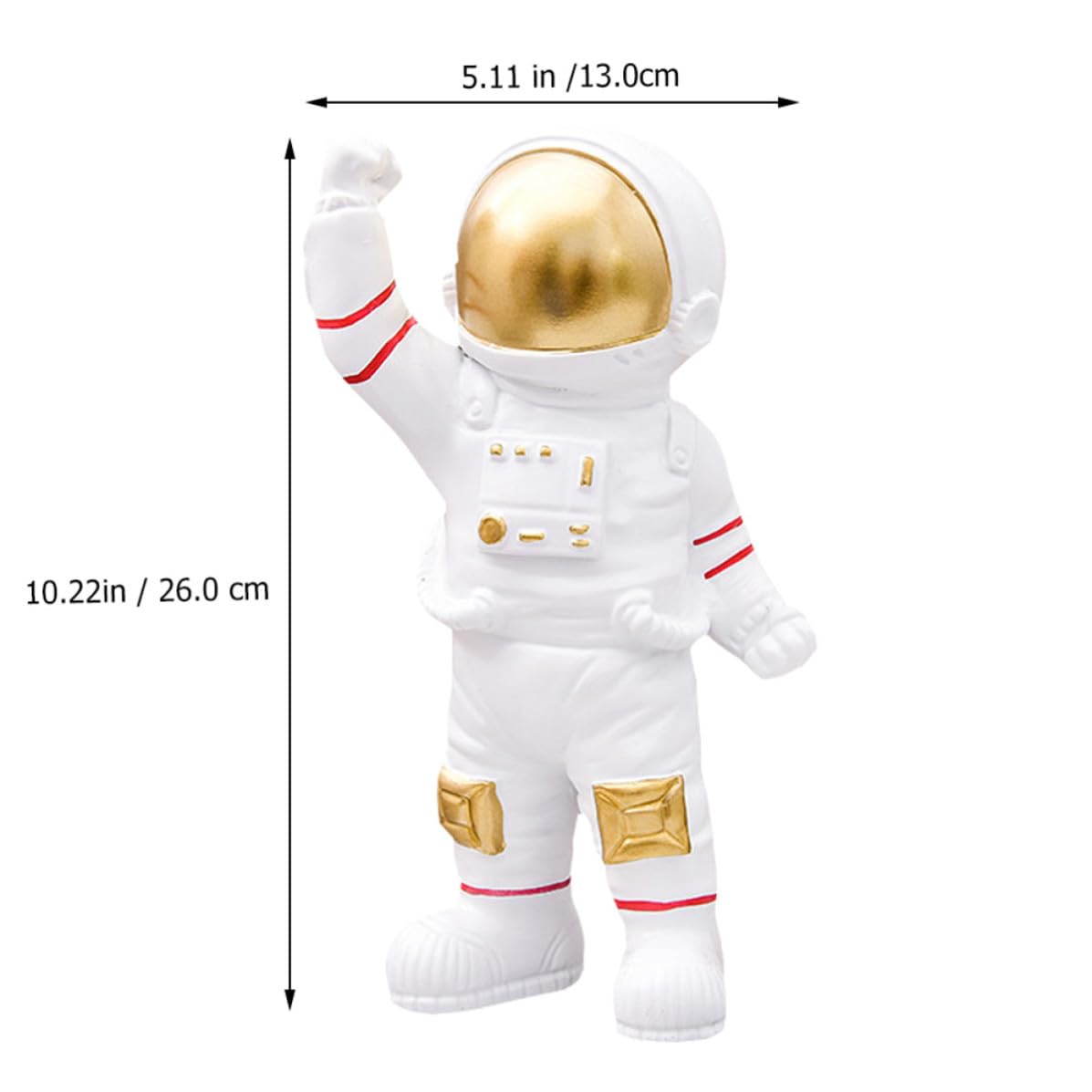 IMIKEYA Dekorativer Tischständer Astronauten Dekoration Weihnachten Party