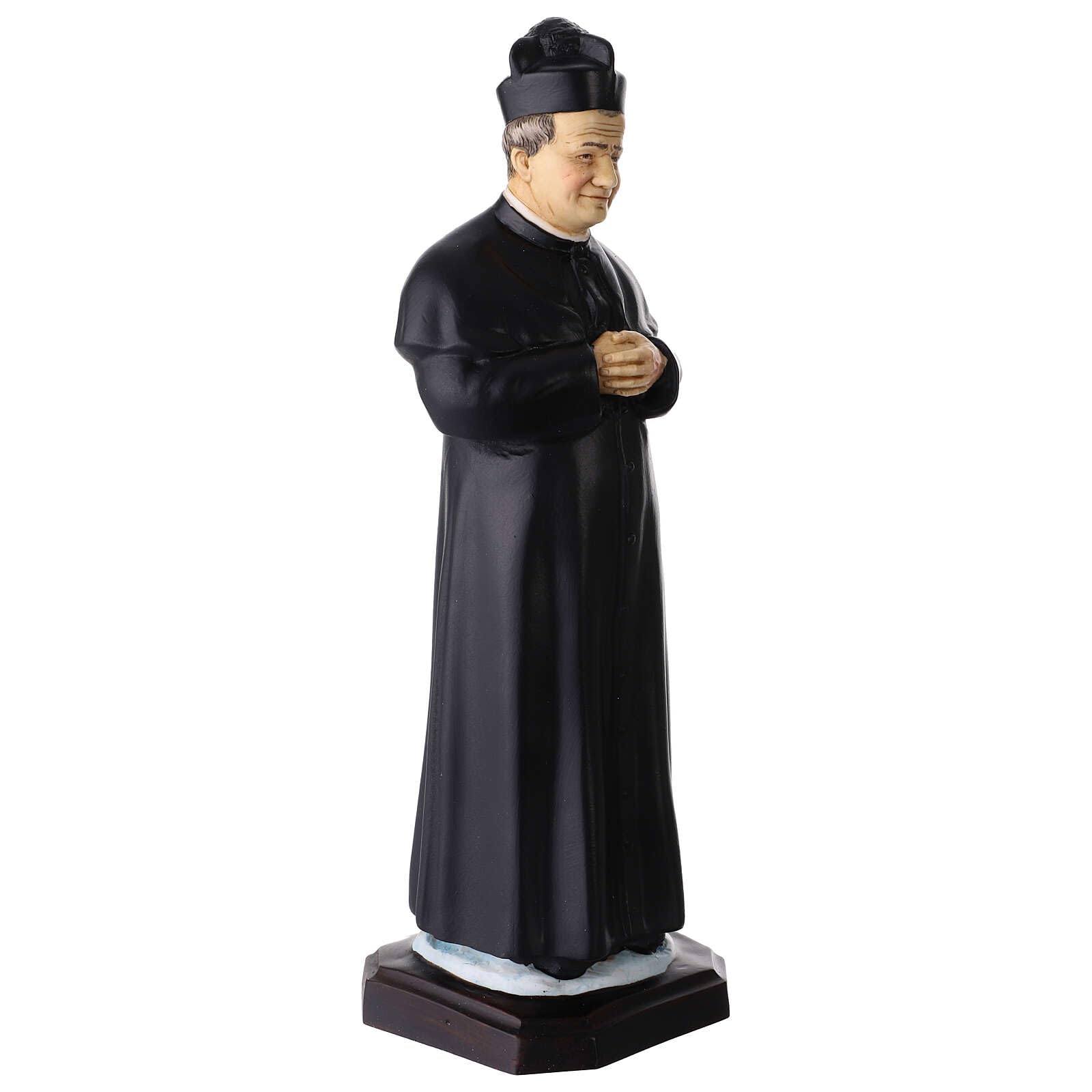 Holyart Statuen aus Resin und PVC: Heiliger Johannes Bosco – Statue aus Resin, 30 cm