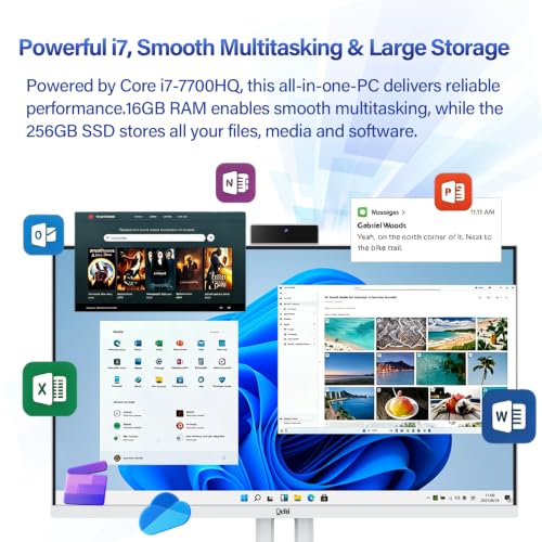 Image of All‑in‑One Desktop PC, 27‑inch 2K QHD 120Hz IPS Display
