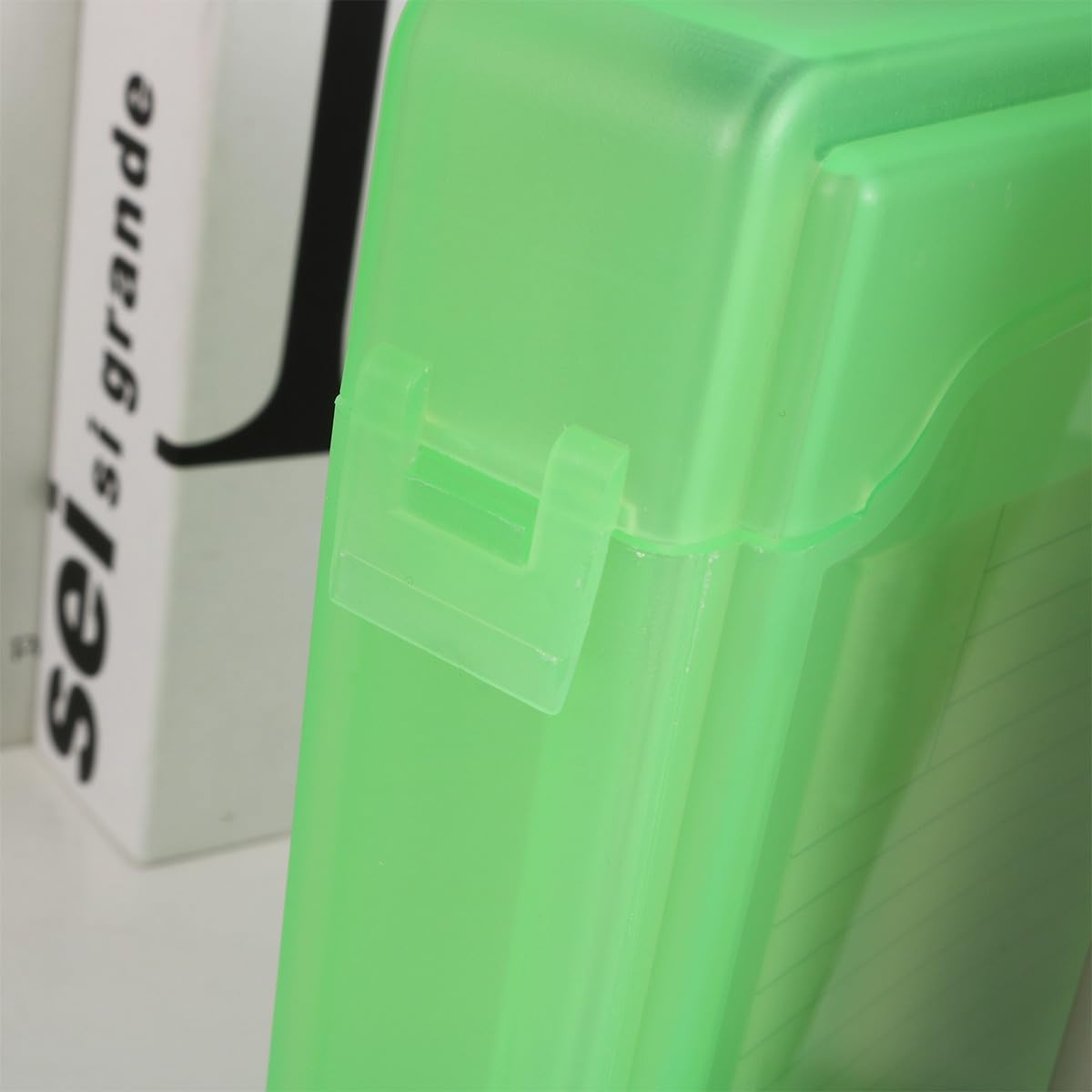 5 Pezzi Custodia per Hard Disk Protezione Antiurto con Chiusura Sicura e Apertura Facilitata per Conservazione e Trasporto