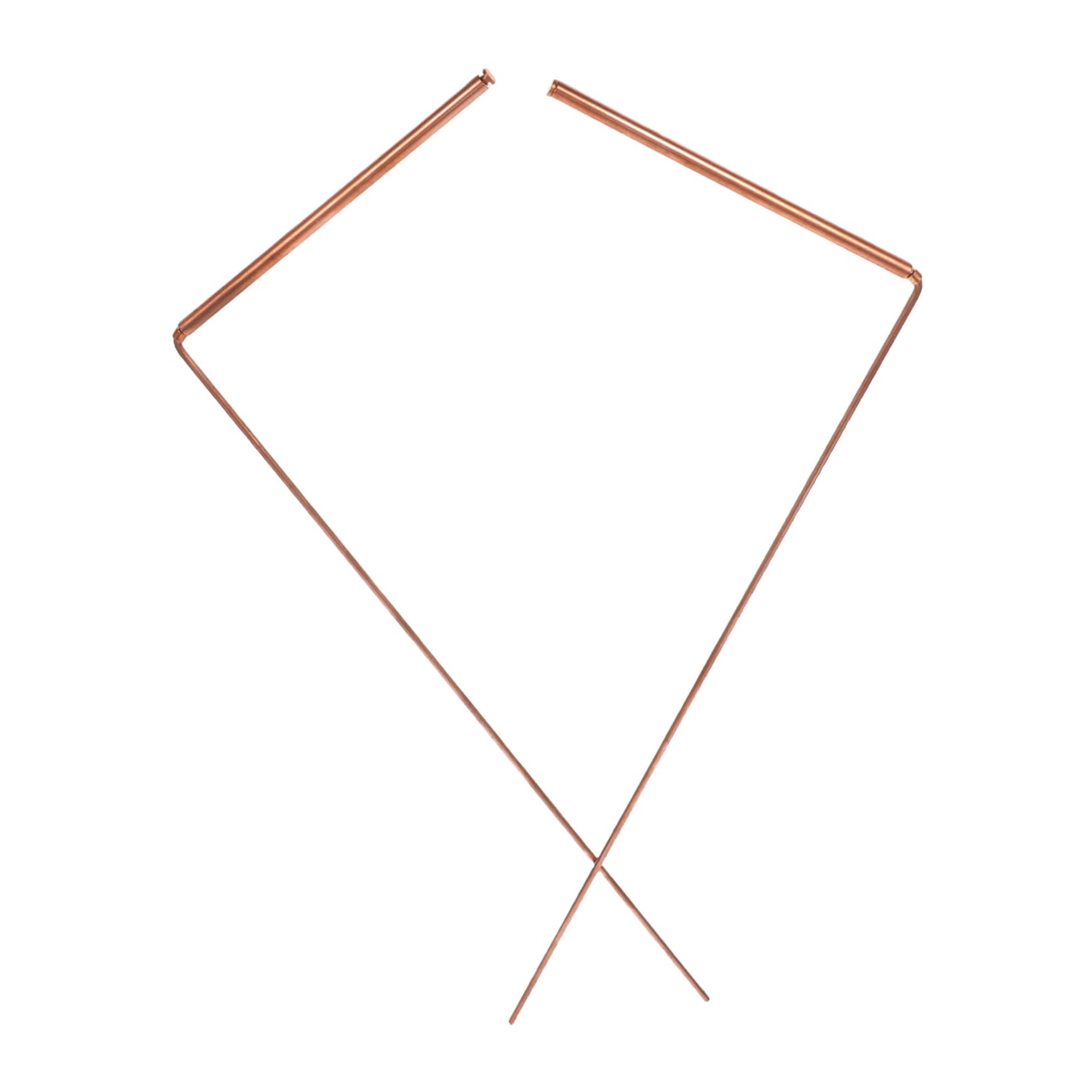 TIDTALEO Dowsing Rods Spiritual Tool 2 Pack Copper Dowsing Rods for Water Finding and Treasure Hunting