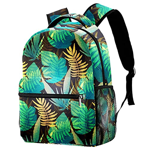 Sac à dos homme femme pour ordinateur portable et grand voyage à motif floral tropical