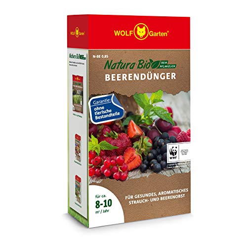 WOLF Garten - 'Natura Bio' Beerendünger N-BE 0,85 für ca. 8-10 m²/Jahr; 3855005