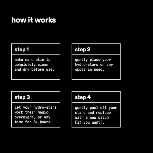 Miniatura 6 de Starface Black Star Big Pack parches de espinillas hidrocoloides absorben líquidos y reducen la inflamación forma de estrella linda cuidado de la