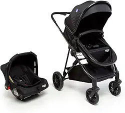 Travel System Cosco Kids, Lummy Duo, Preto Absoluto