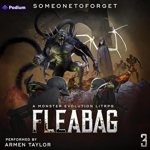 Page de couverture de Fleabag 3: A Monster Evolution LitRPG