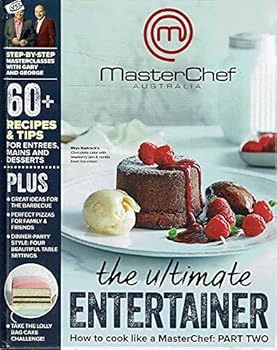 Hardcover MasterChef Australia. The Ultimate Entertainer Book